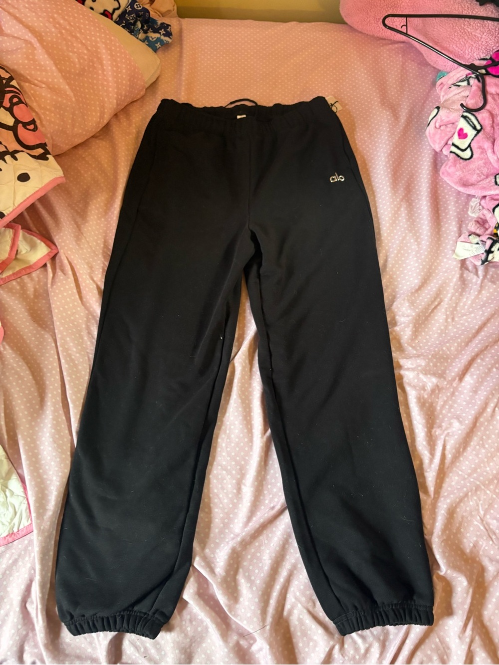 ALO Yoga women Black Sweatpants